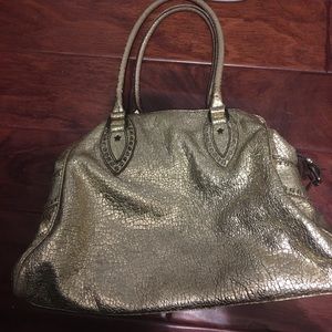Authentic Gold fendi purse